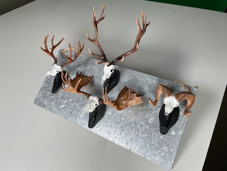 3d miniature printed elk
